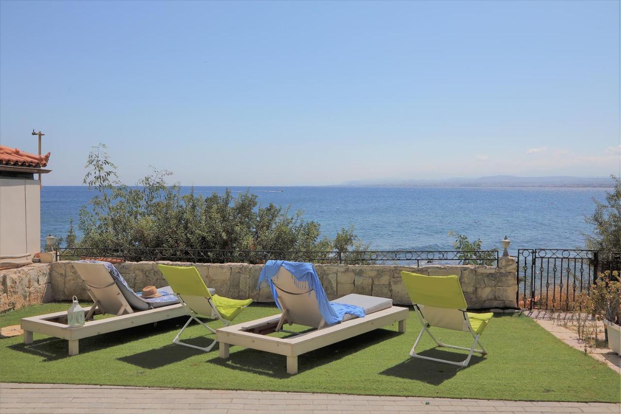 Endless Blue Sea Frontal House Palaiokastro (Crete) Exterior foto